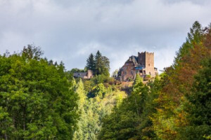 Fototapeta arras, zamek, w średnim wieku, Moselle, twierdza