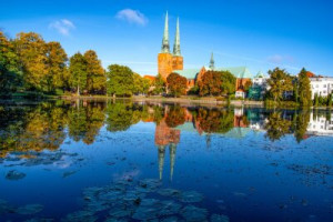 Fototapeta trawers, katedra, kościół, Hanseatic, śródmieście