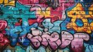 Fototapeta Pokój młodzieżowy Graffiti, sztuka, ilustracja, ściana, kol