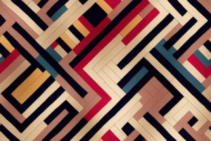 Fototapeta wzorzec, kwiatowy, etniczny, wydrukować, geometryczny