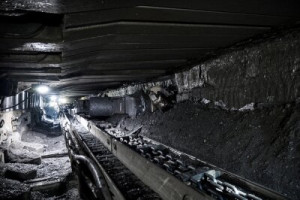Fototapeta węgiel, kopalnia, górnictwo, tunel, hydrauliczny