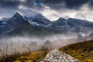 Fototapeta Góry góra, trasa, krajobrazy, tatra, zakopane