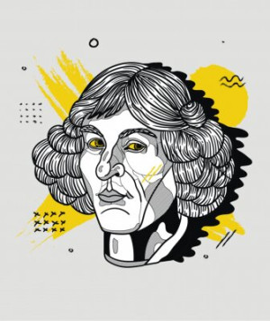 Fototapeta sztuka, astronom, astronomia, Kopernik, kultura