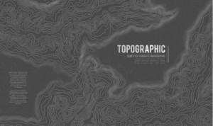 Fototapeta topografia, wektor, ulga, tło, topograficznych