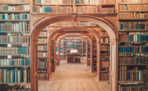 Fototapeta książka, biblioteka, historyczny, architektura wnętrz, wnęt