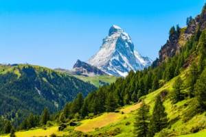 Fototapeta Matterhorn, Zermatt, Szwajcaria, sceneria, góra
