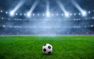 Fototapeta Pokój młodzieżowy stadion, piłka nożna, piłka, zielony, tra