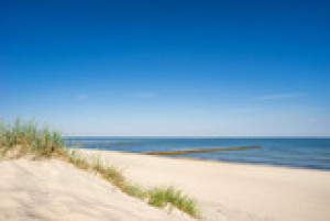 Fototapeta plaża, Morze Bałtyckie, morze Północne, wydma, trawa