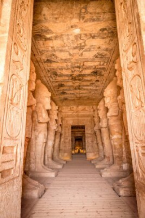 Fototapeta abu, świątynia, Egipt, Abu Simbel, architektura