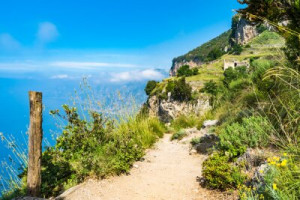 Fototapeta charakter, ścieżka, turystyka, Amalfi, Wybrzeże Amalfi