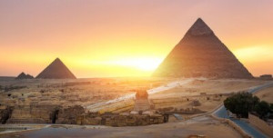 Fototapeta piramida, pustynia, Egipt, Kair, Giza