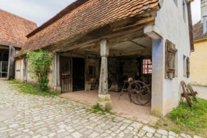 Fototapeta starożytny, architektura, jesień, budynek, mętny