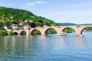 Fototapeta Heidelberg, Niemiecki, europa, most, widokówka