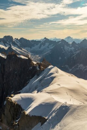 Fototapeta mont blanc, góra, łańcuch górski, masyw górski, szczyt