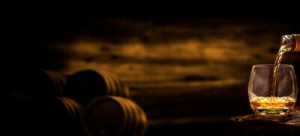 Fototapeta whisky, destylarnia, szkło, butelka, beczka