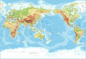 Fototapeta mapa, ziemia, globus, globalny, niebieski