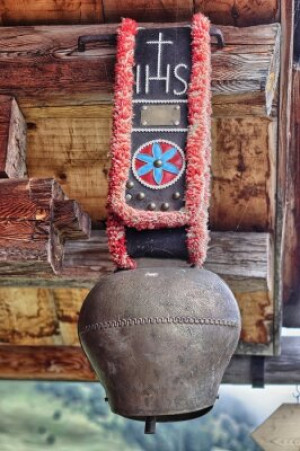 Fototapeta dzwon, cow bells, alpejski, Alpy, warning