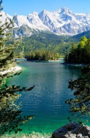 Fototapeta Zugspitze, Alpy, bavaria, Niemiecki, alpejski