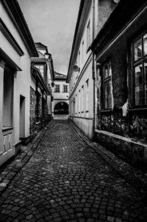 Fototapeta ulica, stary, architektura, miasto, dom