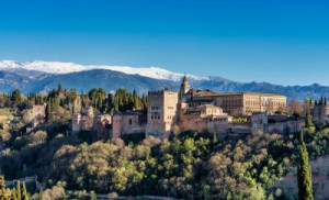 Fototapeta Hiszpania, granada, Andaluzja, alhambra, sierra