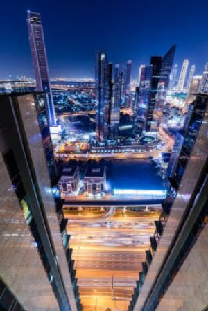 Fototapeta drapacz chmur, Dubai, highrise, emirat, biznes