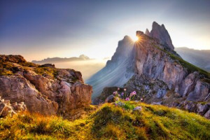 Fototapeta południowy Tyrol, dolomit, Włochy, góra, szczyt