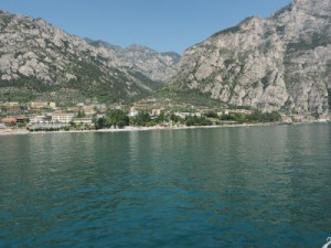 Fototapeta wapno, garda, zobaczyć, lombardia, wioska rybacka