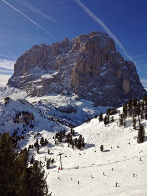 Fototapeta niebo, śnieg, skalisty, tyrol, widok