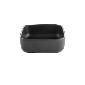 Naczynie do serwowania Nordic Kitchen z kamionki czarne 11x11 cm