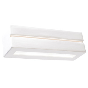 Kinkiet ceramiczny Vega Line biały