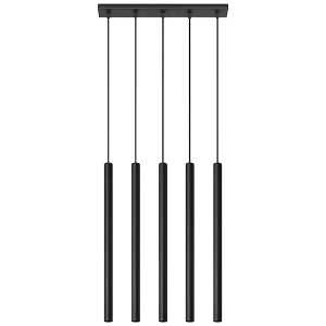 Lampa wisząca Pastelo 5 czarna