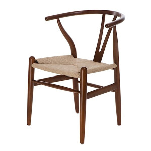 Krzesło Wicker brązowe HOMEBOOK