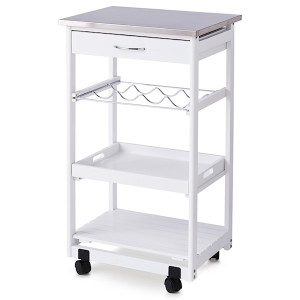 Regał kuchenny Hinda biały HOMEBOOK