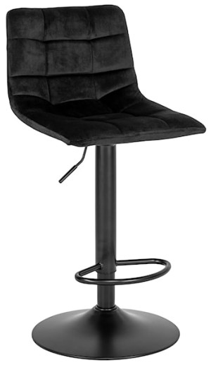 Hoker Kirme czarny velvet HOMEBOOK