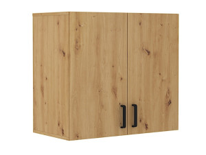 Regał wiszący zamykany Stundly 80 cm Dąb artisan Wyprzedaż