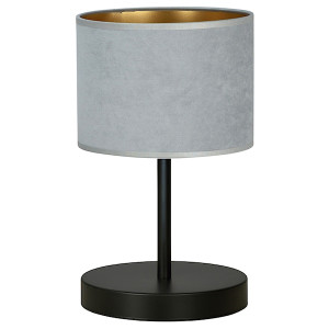 Lampka nocna Hellid średnica 18 cm szara HOMEBOOK