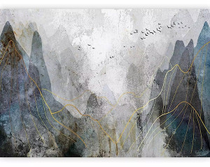 Fototapeta Mglista przełęcz 350x256 cm Wyprzedaż