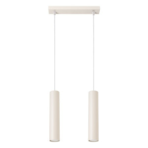 Lampa wisząca Lagos 2 beżowa