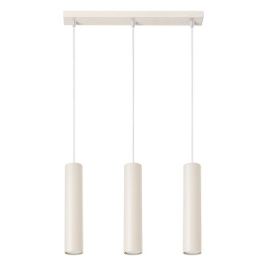Lampa wisząca Lagos 3L beżowa