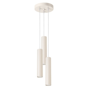 Lampa wisząca Lagos 3P beżowa Wyprzedaż