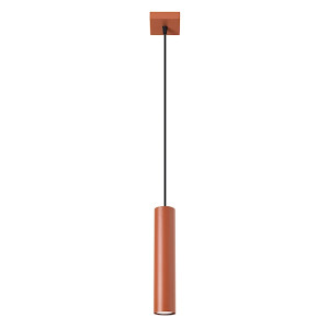 Lampa wisząca Lagos 1 ochra czerwona