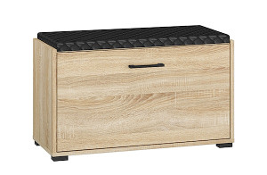 Szafka na buty Mafro z siedziskiem 80 cm Sonoma jasna HOMEBOOK