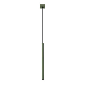 Lampa wisząca Pastelo 1 zielona oliwka