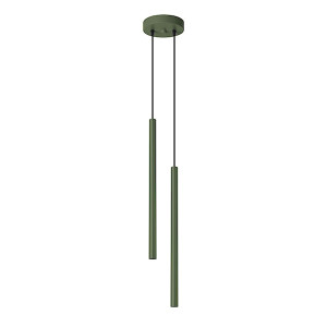 Lampa wisząca Pastelo 2 zielona oliwka