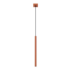 Lampa wisząca Pastelo 1 ochra czerwona