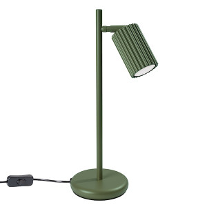 Lampa stołowa Karbon zielona