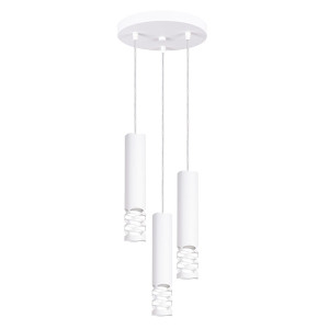 Lampa wisząca Liro 3P biały Wyprzedaż