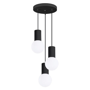 Lampa wisząca Halo 3P czarna