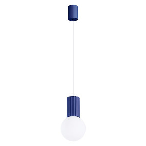 Lampa wisząca Halo 1 ultramaryna
