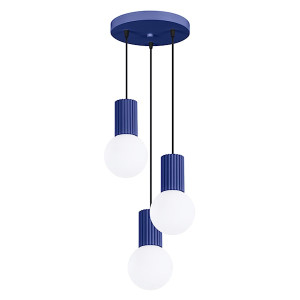 Lampa wisząca Halo 3P ultramaryna